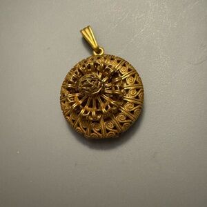 Antique gold locket